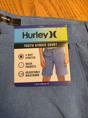 Hurley Blue Youth Hybrid Shorts